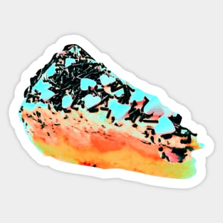 Abstract cake Sticker